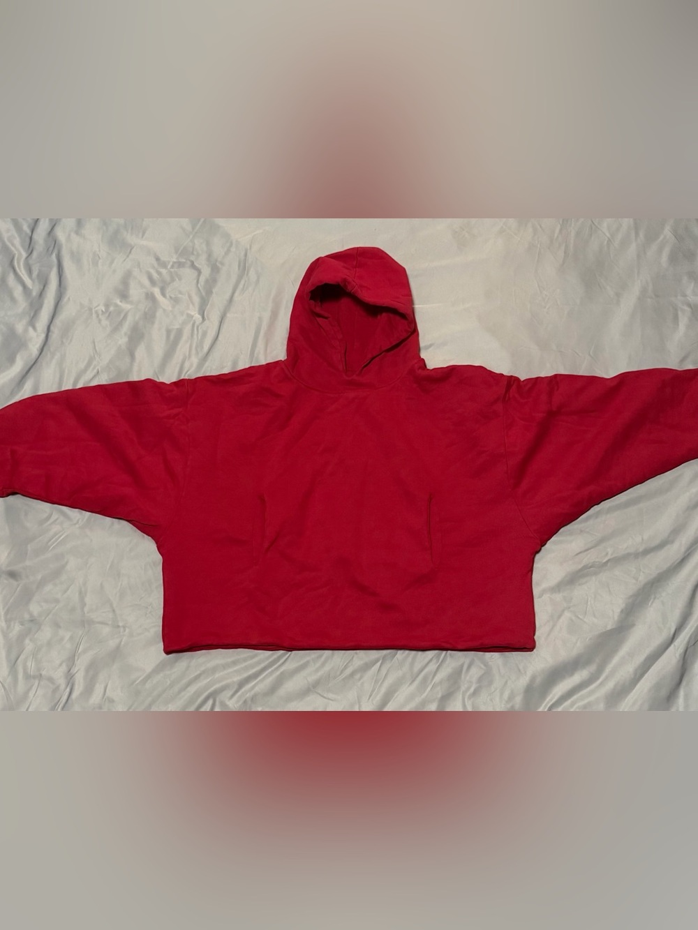 KANYE WEST - YEEZY SUNDAY SERVICE RED DMX TRIBUTE HOODIE - DONDA